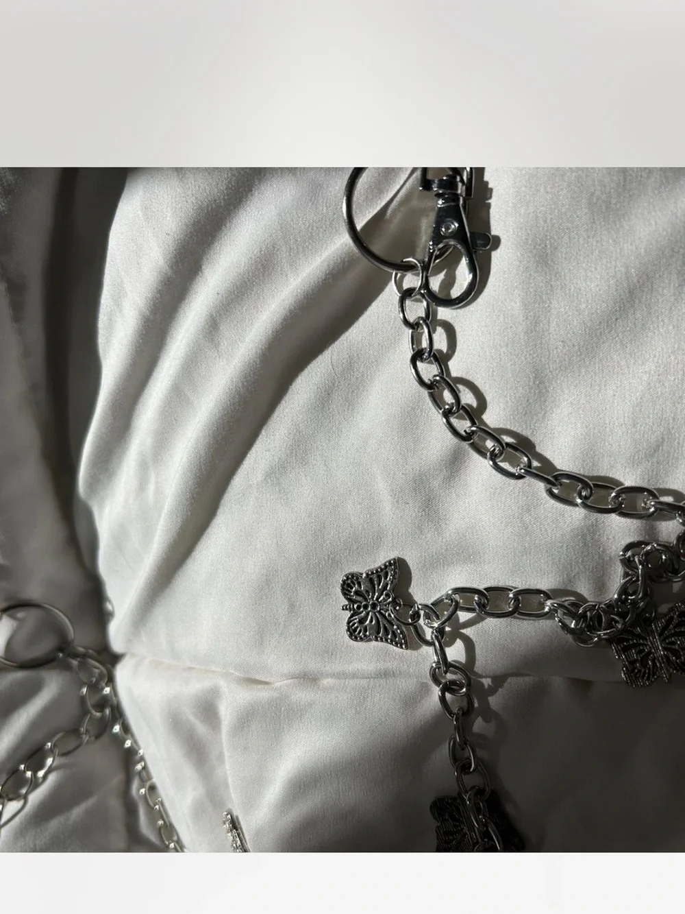No brand elegant silver